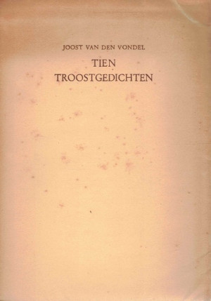 Tien troostgedichten.
