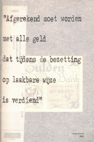Brochure over Lieftinck