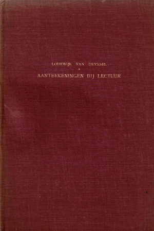 Aantekeningen bij lectuur