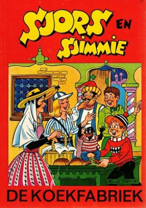 Sjors en Sjimmie. De koekfabriek.