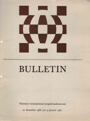 Bulletin Niemeyer internationaal jeugdschaaktoernooi 27 december 1966 - 9 januari 1967