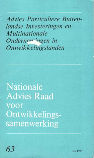 Advies particuliere buitenlandse investeringen en multinationale ondernemingen in ontwikkelingslanden
