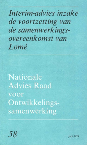 Interim-advies inzake de voortzetting van de samenwerkingsovereenkomst van Lomé