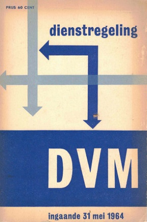 Dienstregeling DVM ingaande 31 mei 1964