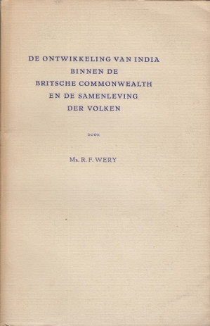 De ontwikkeling van India binnen de Britsche commonwealth en de samenleving der volken