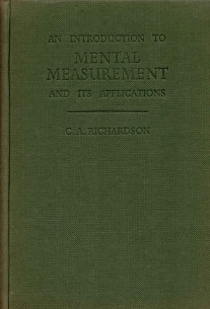 An introduction to mental measurement and its applications.