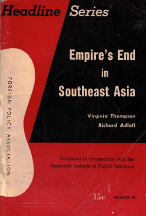 Empire's end in Southeast Asia