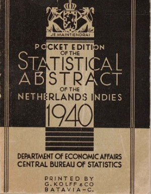 Pocket edition of the Statistical Abstract of the Netherlands Indies 1940