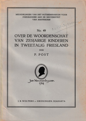 Over de woordenschat van zesjarige kinderen in tweetalig Friesland
