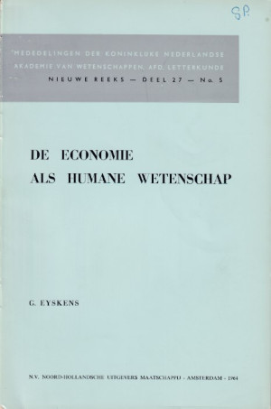 De economie als humane wetenschap