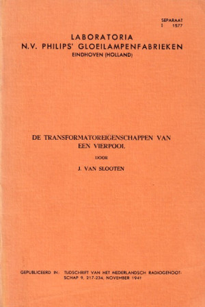 De transformatoreneigenschappen van een vierpool