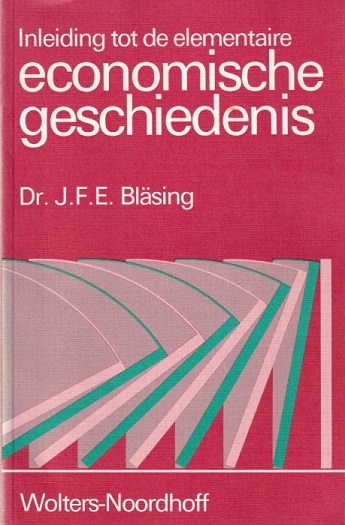 Blsing, J.F.E. - Inleiding tot de elementaire economische geschiedenis