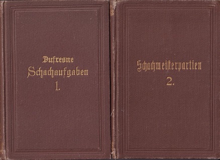 Dufresne, J. and J. Mieses - 1. Schachaufgaben, 2. Schachmeisterpartien