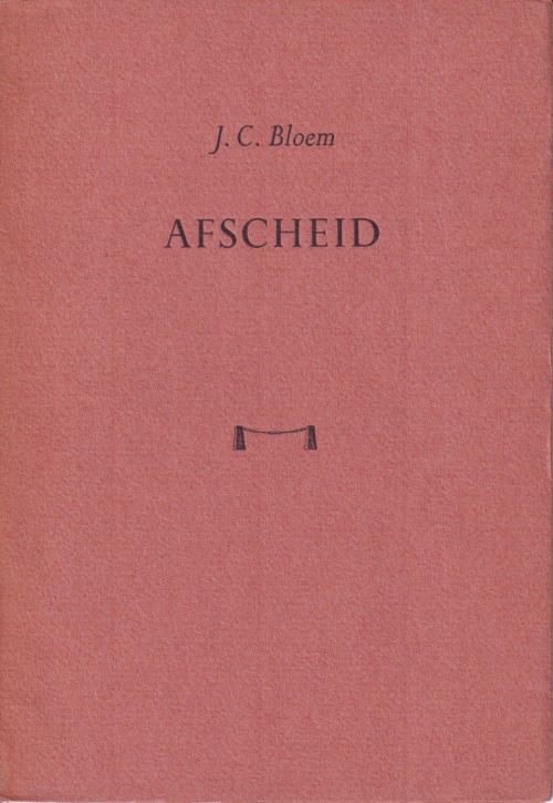 Bloem, J.C. - Afscheid.