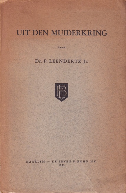 Leendertz, P. - Uit den Muiderkring
