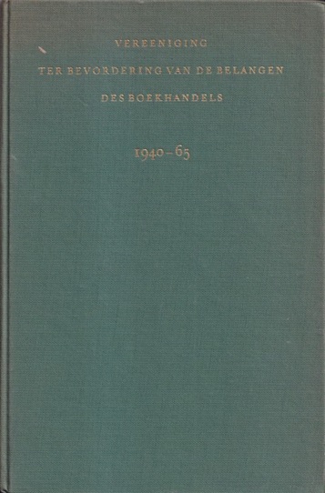 Furstner, H. - Vereeniging ter Bevordering van de Belangen des Boekhandels, 1940-65