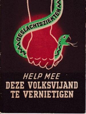 Geslachtsziekten. Help mee deze volksvijand te vernietigen