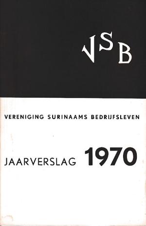Vereniging Surinaams Bedrijfsleven. Jaarverslag 1970
