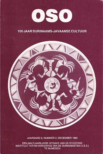 Agerkop, Terry et all (redactie) - OSO. Tijdschrift voor Surinaamse taalkunde, letterkunde en geschiedenis. Jaargang 9-2. 100 jaar Surinaamse-javaanse cultuur