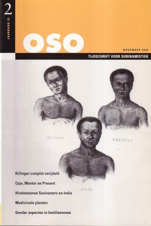 OSO. Tijdschrift voor Surinamistiek en het Carïbisch gebied. Jaargang 22-2.