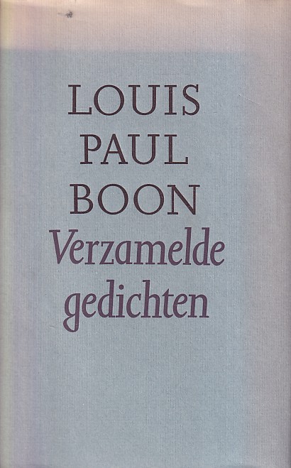 Boon, Louis Paul - Verzamelde gedichten