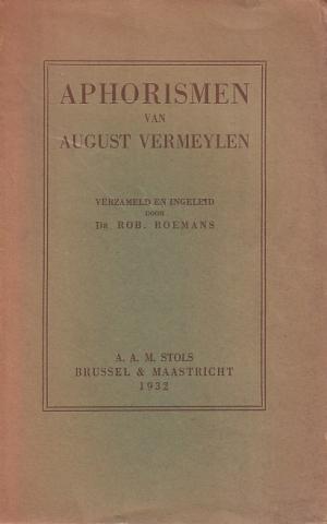 Aphorismen van August Vermeylen