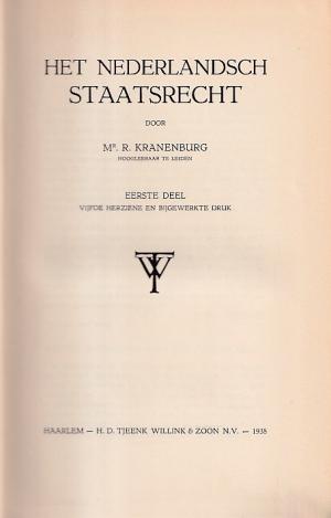 Het Nederlandsch staatsrecht