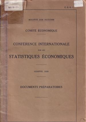 Conférence internationale sur les statistiques économiques