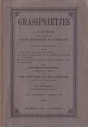 Grassprietjes of liederen op het gebied van Deugd, Godsvrucht en Vaderland