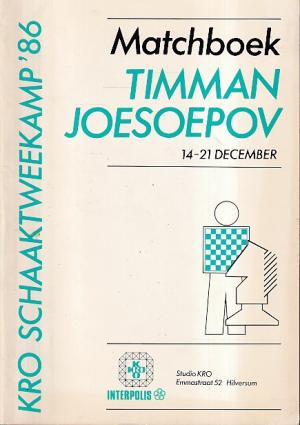 Matchboek Timman - Joesoepov. 14-21 december 1986