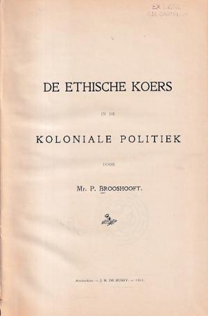 De ethische koers in de koloniale politiek