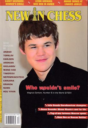 New in chess. 2008/3. Who wouldn't smile ?