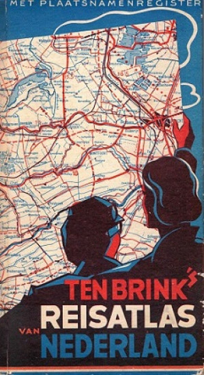 Ten Brink's Reisatlas van Nederland