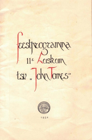 Feestprogramma 11e Lustrum t.s.v. "John Tames"