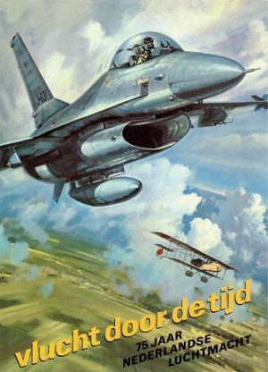 Vlucht door de tijd. 75 jaar Nederlandse luchtvaart.
