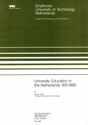 University education in The Netherlands 1815-1980