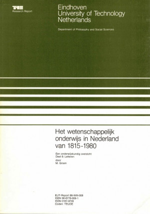 Het wetenschappelijk onderwijs in Nederland van 1815-1980. Een onderwijskundig overzicht. Deel 8. Letteren