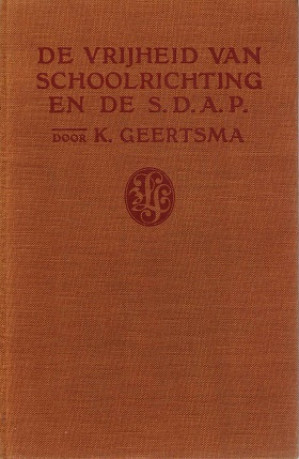 De vrijheid van schoolrichting en de S.D.A.P.