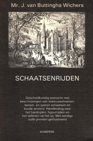 Schaatsenrijden. Geschiedkundig overzicht met beschrijvingen van sneeuwschoenen, benen- en ijzeren schaatsen en koude winters.