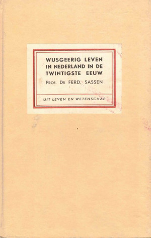Wijsgeerig leven in Nederland in de twintigste eeuw.