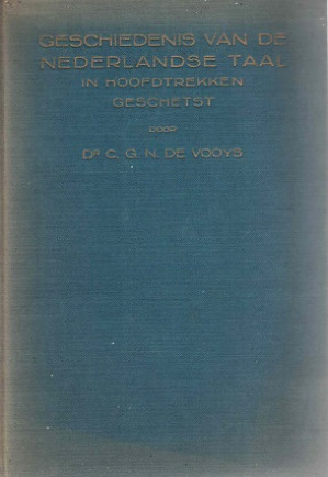 Geschiedenis van de Nederlandse taal in hoofdtrekken geschetst