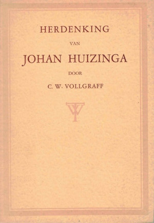 Herdenking van Johan Huizinga.