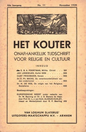 Het Kouter. Onafhankelijk tijdschrift voor religie en cultuur.