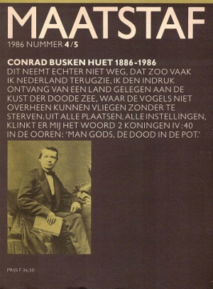 Conrad Busken Huet 1886-1986