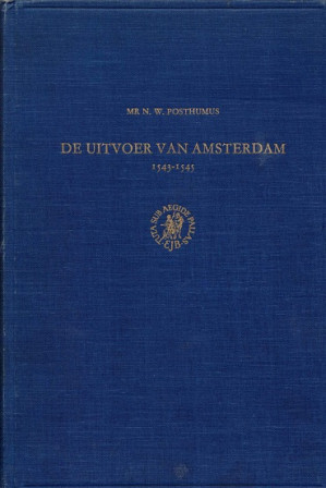 De uitvoer van Amsterdam 1543-1545