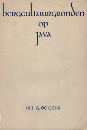 Bergcultuurgronden op Java