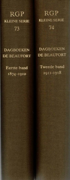 Dagboeken en aantekeningen van Willem Hendrik de Beaufort 1874-1918