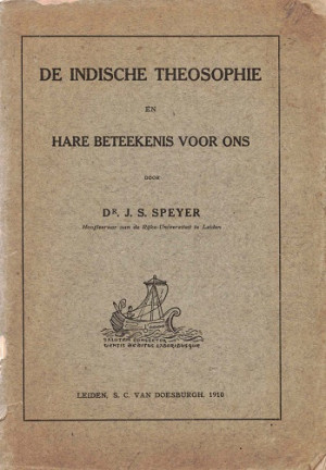 De Indische theosophie en haar beteekenis voor ons