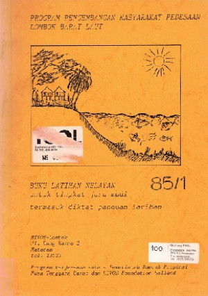Buku latihan nelayan untuk tingkat juru mudi