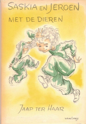 Saskia en Jeroen met de dieren
